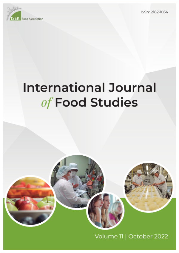 International Journal of Food Studies